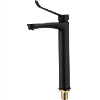 Смеситель для раковины Gappo G1021-26 чёрный